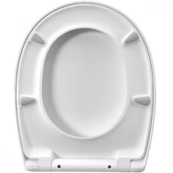 Abattant universelle antibactérien blanc - déclipsable - Zen 4 DUBOURGEL