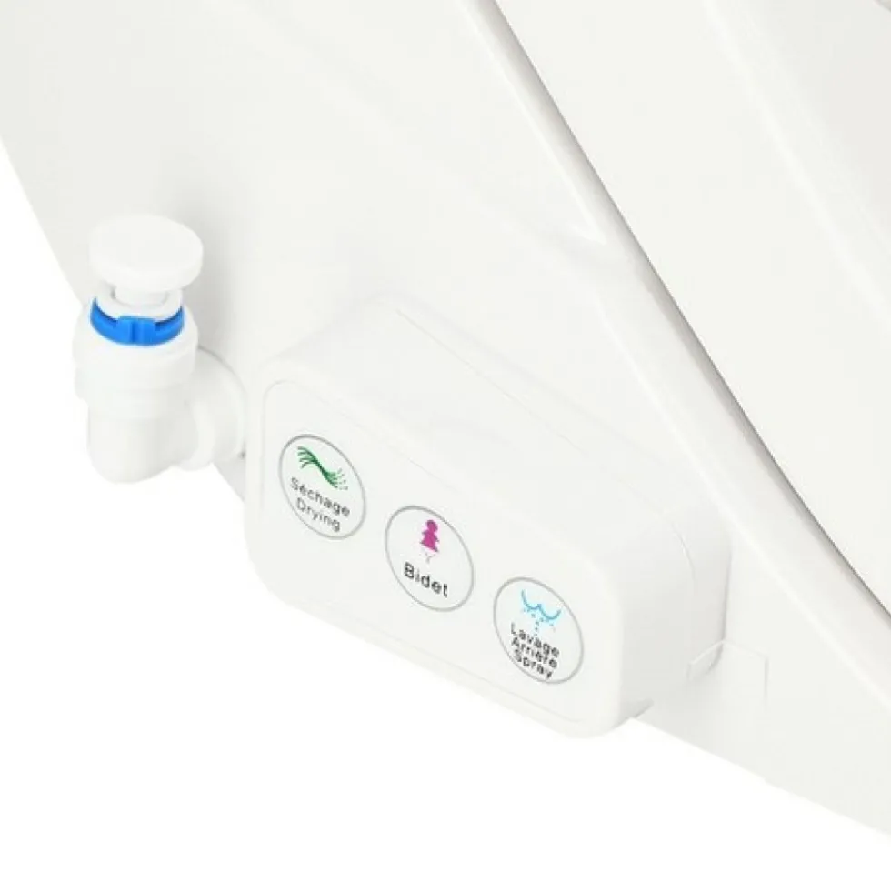 Abattant WC Japonais avec télécommande multifonctions SILVER V2 TopToilet