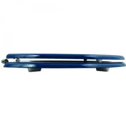 Abattant WC - MDF - Charnières Inox - Bleu Foncé MSV