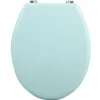 Abattant WC - MDF - Charnières Inox - CLEO - Vert Poudré MSV