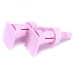 Abattant WC - Polypropylène - Charnières PS - Rose MSV