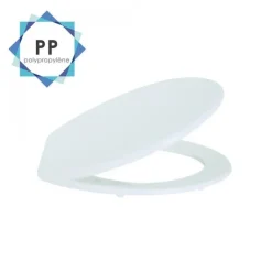 Abattant WC Polypropylène Charnières PS - Blanc MSV