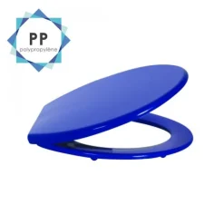 Abattant WC - Polypropylène - Charnières PS - Bleu Marine MSV