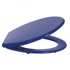 Abattant WC - Polypropylène - Charnières PS - Bleu Marine MSV