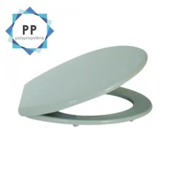 Abattant WC - Polypropylène - Charnières PS - Gris MSV