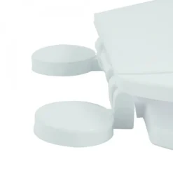 Abattant WC - Polypropylène - Charnières PS - Blanc MSV