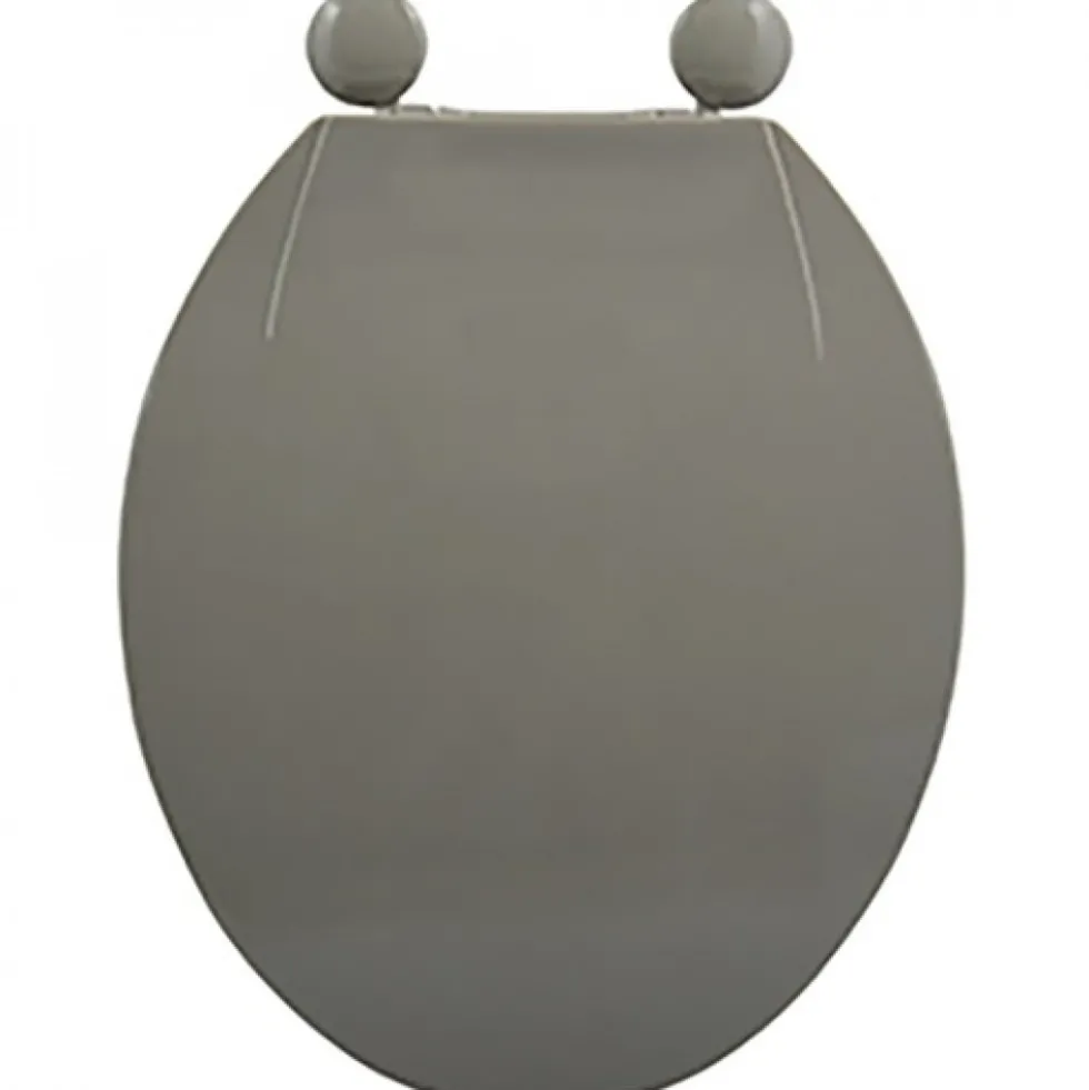 Abattant WC - Polypropylène - Charnières PS - Taupe MSV