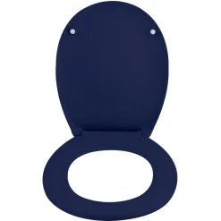Abattant WC - Themodur - avec Frein de chute - NEELA - Bleu foncé mat SPIRELLA