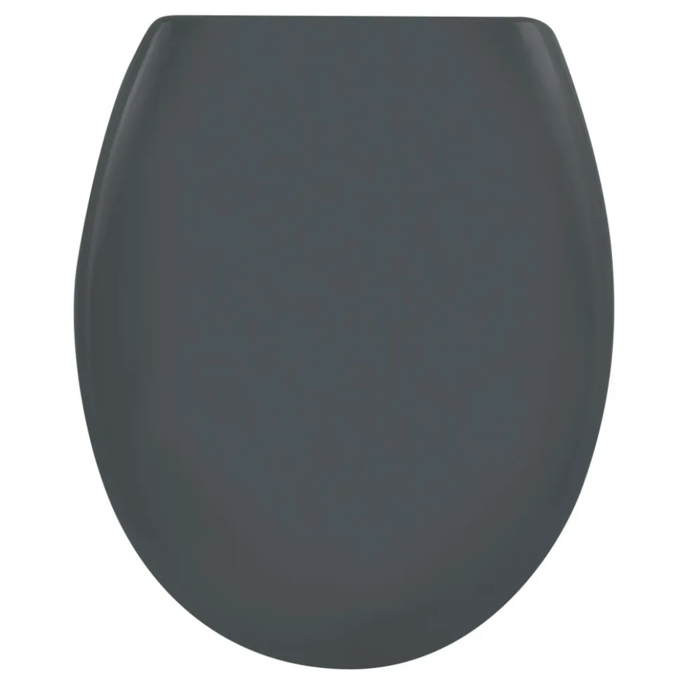 Abattant WC - Thermodur - avec Frein de chute - Easy Clip - Gris SPIRELLA