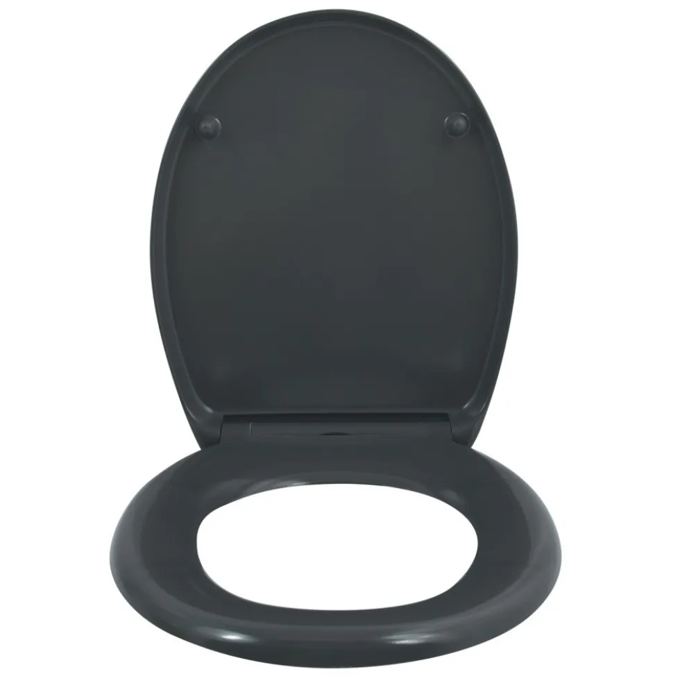 Abattant WC - Thermodur - avec Frein de chute - Easy Clip - Gris SPIRELLA