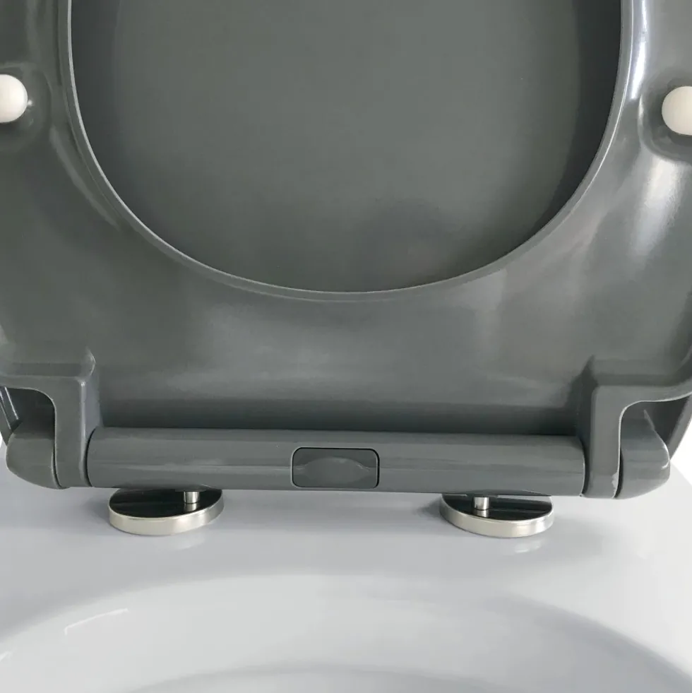 Abattant WC - Thermodur - avec Frein de chute - Easy Clip - Gris SPIRELLA