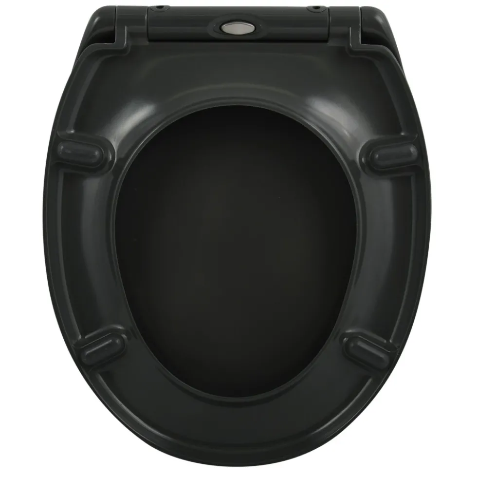 Abattant WC - Thermodur - avec Frein de chute - Easy Clip - Gris SPIRELLA