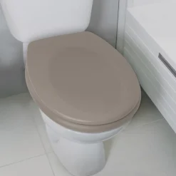 Abattant WC - Thermo dur - avec Frein de chute - NEELA - Taupe mat SPIRELLA
