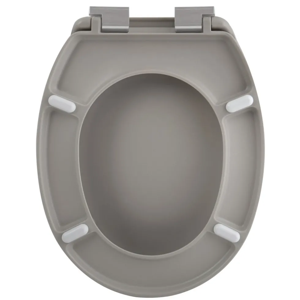 Abattant WC - Thermo dur - avec Frein de chute - NEELA - Taupe mat SPIRELLA