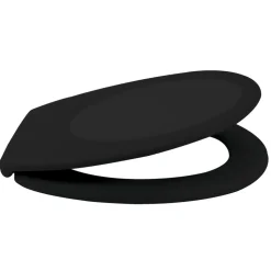 Abattant WC - Thermo dur - avec Frein de chute - NEELA - Noir mat SPIRELLA