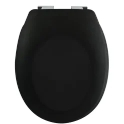 Abattant WC - Thermo dur - avec Frein de chute - NEELA - Noir mat SPIRELLA