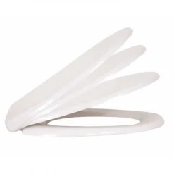 Abattant Wc - Thermo-Dur - Blanc - Declipsable et Fermeture Lente MSV