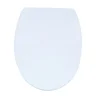 Abattant WC - Thermodur - Charnières Inox - Blanc MSV