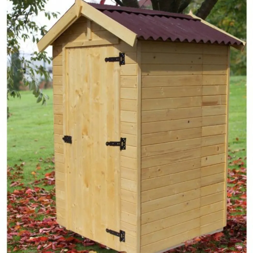 Abri de jardin bois 16 mm Eden 1,36 m2 HABRITA