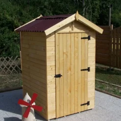 Abri de jardin bois 16 mm Eden 1,36 m2 HABRITA