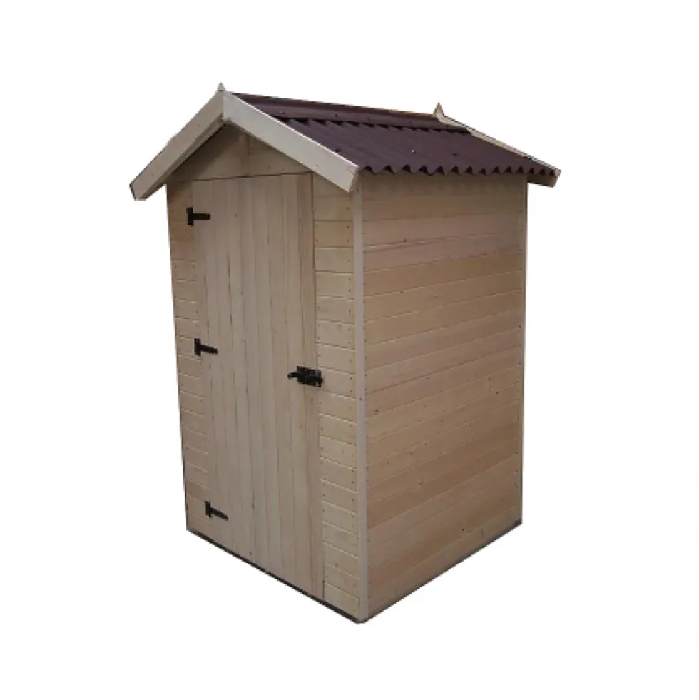 Abri de jardin bois 16 mm Eden 1,36 m2 HABRITA