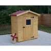 Abri de jardin bois 16 mm Eden 1,83 m2 HABRITA
