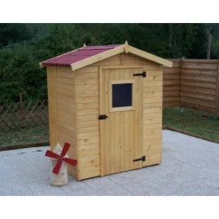Abri de jardin bois 16 mm Eden 1,83 m2 HABRITA