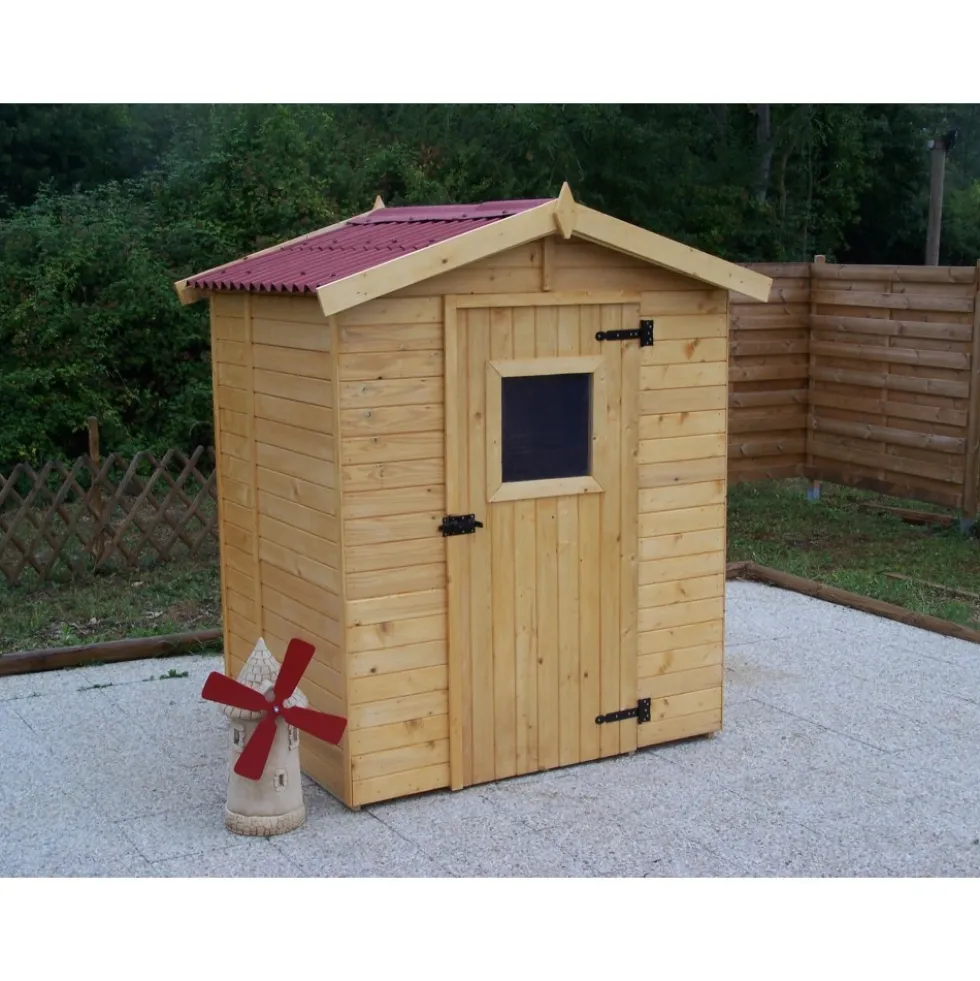 Abri de jardin bois 16 mm Eden 1,83 m2 HABRITA