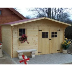 Abri de jardin 28 mm Balta 10,67 m² HABRITA