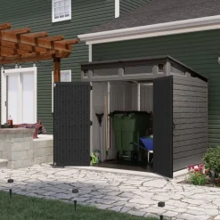 Abri de jardin polyéthylène Modern - 4,88m² - plancher inclus SUNCAST