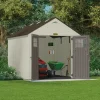 Abri de jardin polyéthylène Woodgrain - 7,90m² - plancher inclus SUNCAST