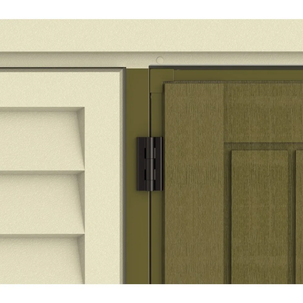 Abri de jardin PVC Woodbridge + kit de fondation et kit 1 fenêtre - 10,56 m² DURAMAX