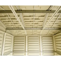 Abri de jardin PVC Woodbridge + kit de fondation et kit 1 fenêtre - 10,56 m² DURAMAX