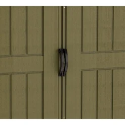 Abri de jardin PVC Woodbridge + kit de fondation et kit 1 fenêtre - 10,56 m² DURAMAX