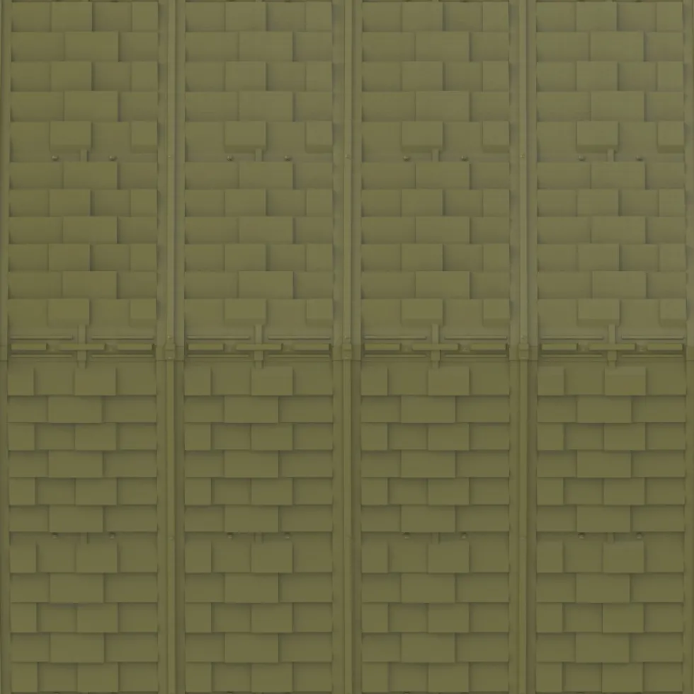 Abri de jardin PVC Woodbridge + kit de fondation et kit 1 fenêtre - 10,56 m² DURAMAX