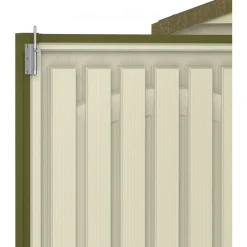 Abri de jardin PVC Woodbridge + kit de fondation et kit 1 fenêtre - 13,12 m² DURAMAX