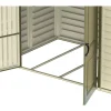 Abri de jardin PVC Woodstyle + kit de fondation et kit 1 fenêtre - 4,13 m² DURAMAX