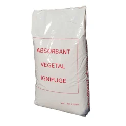 Absorbant végétal - ignifugé - universel - 40 litres BRICOZOR