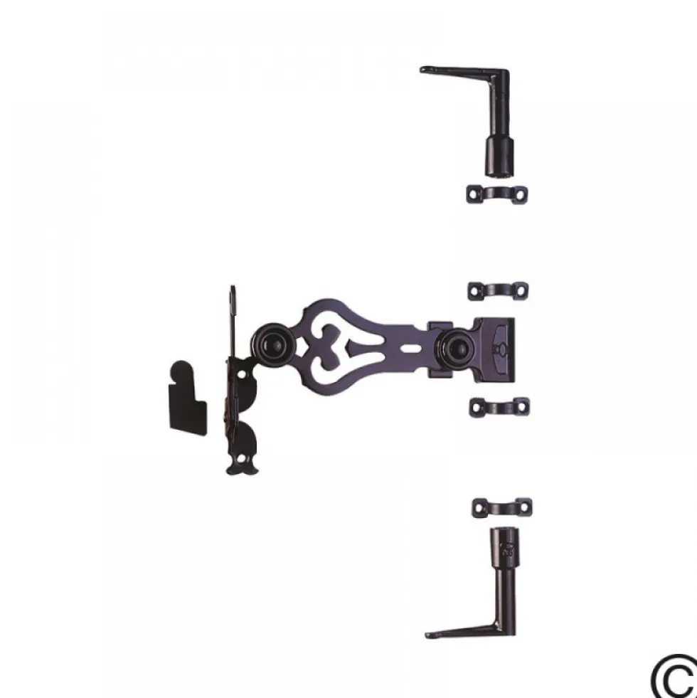 Accessoires pour espagnolette ronde PVC pour volets alu et PVC TORBEL
