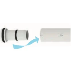 Adaptateur - instantané - 5/8 pouce / 15 mm - Speedfit John Guest