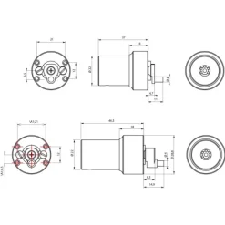 Adaptateur LAP pour cylindre double - haute sûreté FTH THIRARD