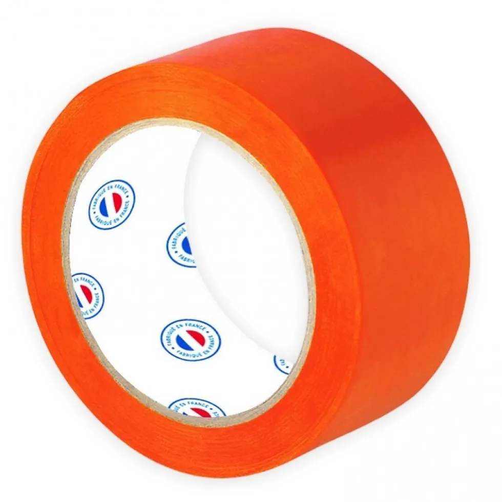 Adhésif de masquage et protection bâtiment PVC orange 6990 48mm x 30m BARNIER