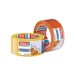 Adhésif de masquage strié PVC 67001 pour cadres et façades - 33 m x 50 mm TESA Adhésifs