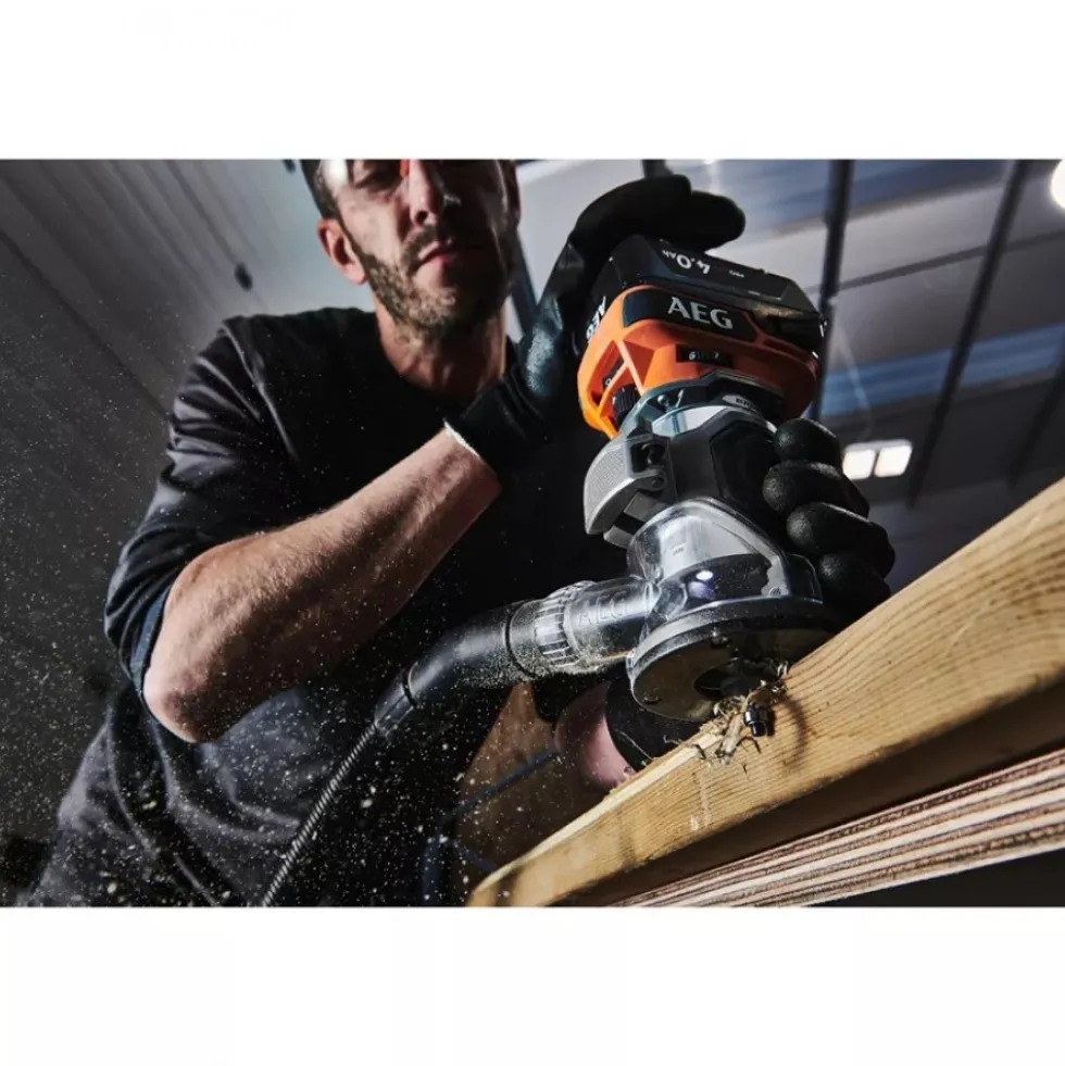 Affleureuse 18V Brushless - PRO18V - BOF18BL3-0 AEG Powertools