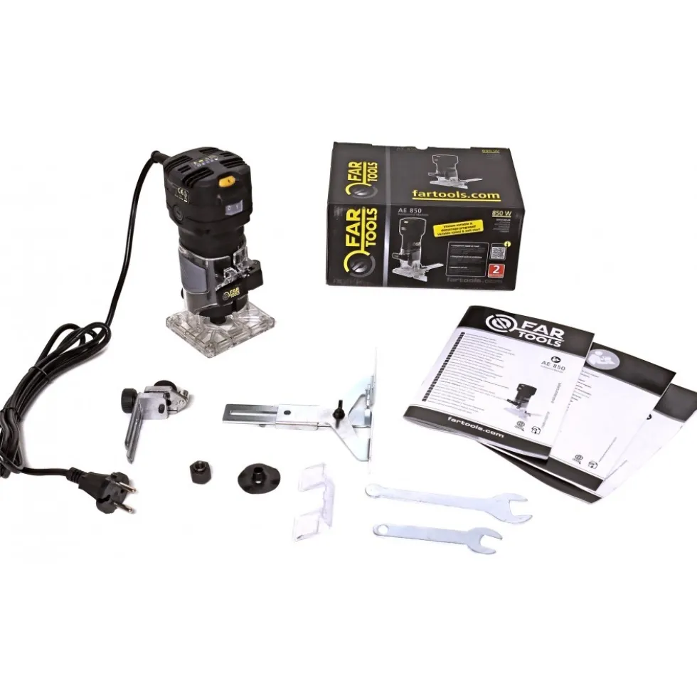 Affleureuse 850W - Ø 6 / 8 mm - AE 850 FARTOOLS