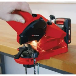 Affûteuse de chaîne de tronçonneuse - GE-CS 18 Li-Solo - Power X-Change EINHELL