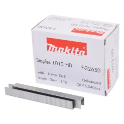 Agrafes pour agrafeuse à batterie - 10 x 13 mm - boîte de 5040 MAKITA