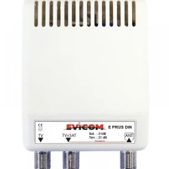 Amplificateur d'appartement TV + SAT 2 sorties EVICOM