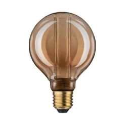Ampoule Led G95 doré 1800K - diamètre 95 mm - Vintage Inner Glow PAULMANN