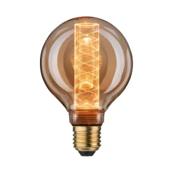 Ampoule Led G95 doré 1800K - diamètre 95 mm - Vintage Inner Glow PAULMANN